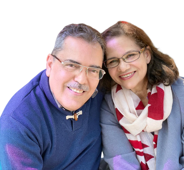 Pastor Olinto De Oliveira and his wife